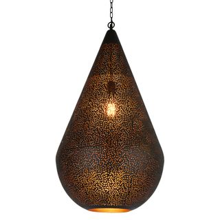 Aquarius Ceiling Pendant Large Black