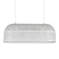 Esch Ceiling Pendant Long White