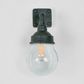 Dover Outdoor Wall Light Black