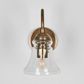 Plaza Wall Light Antique Brass