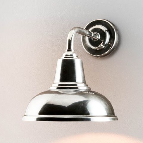 Seabrook Wall Light Antique Silver