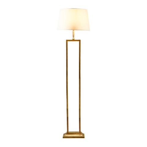 Hamilton Floor Lamp Antique Brass