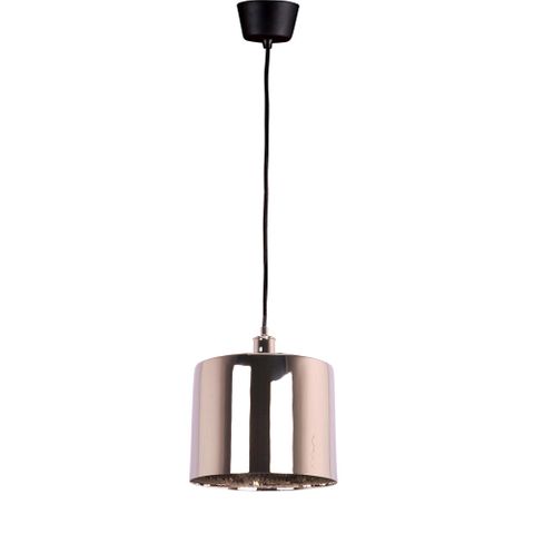 Portofino Ceiling Pendant Medium Shiny Nickel