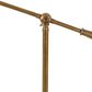 Verona Table lamp with Marble Base Brass