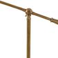 Verona Table lamp with Marble Base Brass- Base Only