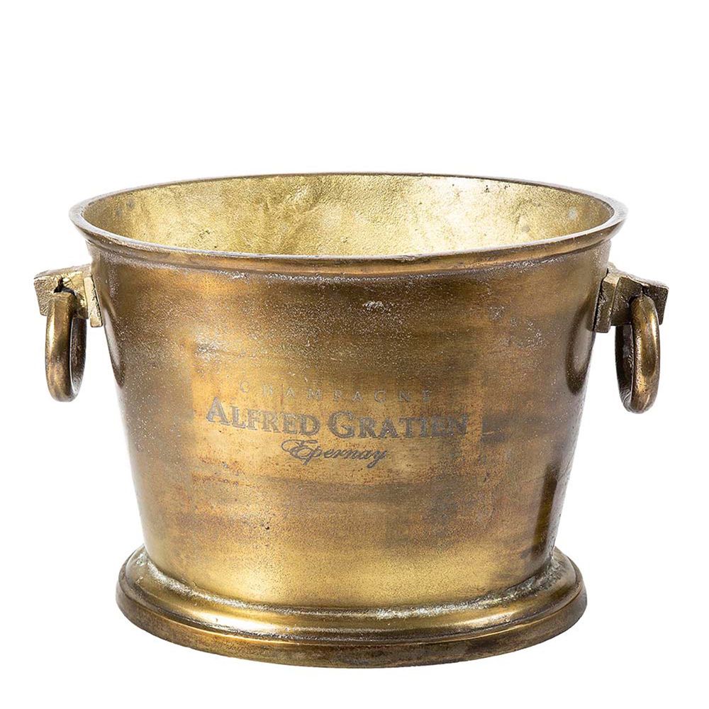 Vintage brass discount ice bucket