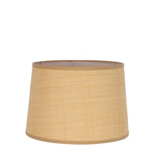 Raffia Drum Lamp Shade Medium Natural