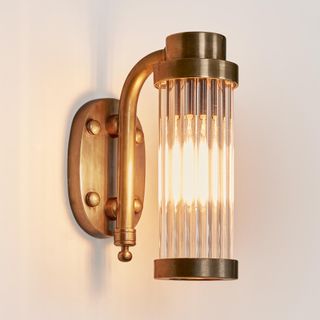 Dixon Wall Light Antique Brass