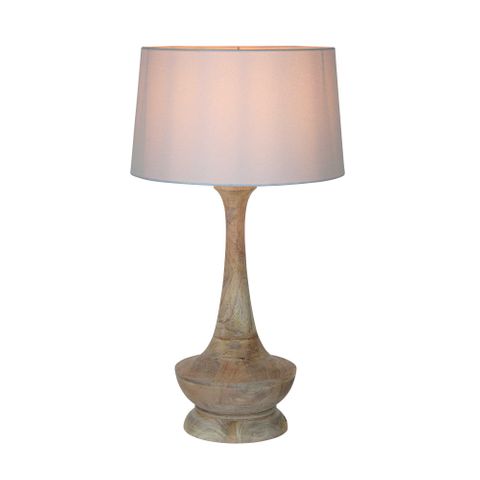 Peninsula Table Lamp Base Natural