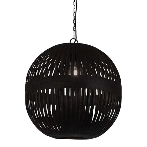 Esch Ball Ceiling Pendant Black