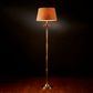 Casablanca Floor Lamp Base Antique Silver