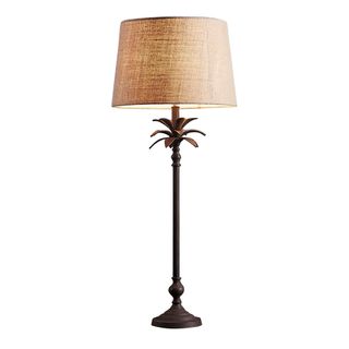 Casablanca Table Lamp Base Bronze