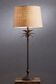 Casablanca Table Lamp Base Bronze