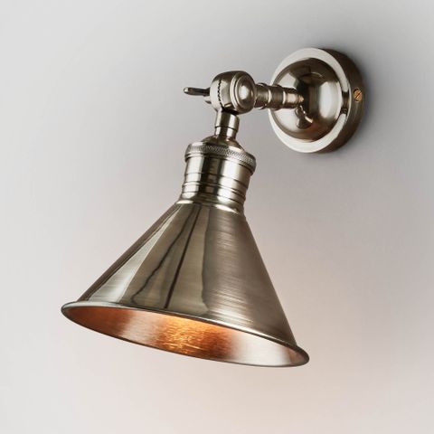 Ventura Wall Light Antique Silver