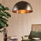 Alfresco Dome Ceiling Pendant Bronze