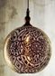 Moroccan Ball Ceiling Pendant Medium Silver