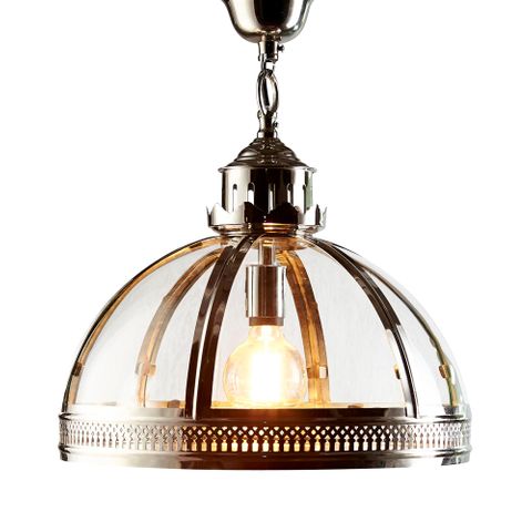 Winston Ceiling Pendant Shiny Nickel