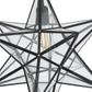 Star Ceiling Pendant Large Black