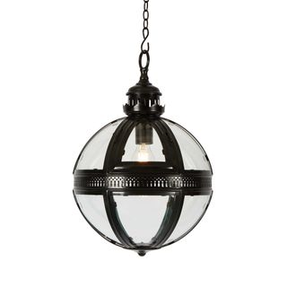 Saxon Ceiling Pendant Small Black