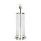 Iris Glass Table Lamp Base Polished Nickel- Base Only