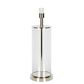 Iris Glass Table Lamp Base Polished Nickel