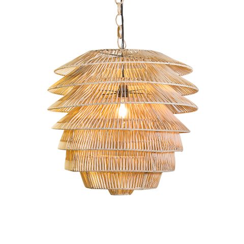 Saba Rattan Ceiling Pendant Natural