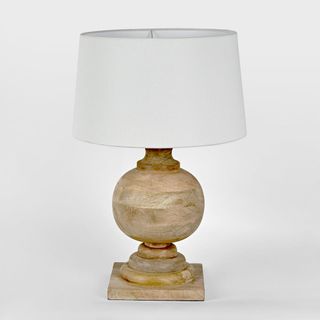 Coach Table Lamp Base Natural