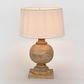 Coach Table Lamp Base Natural- Base Only