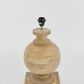 Coach Table Lamp Base Natural- Base Only
