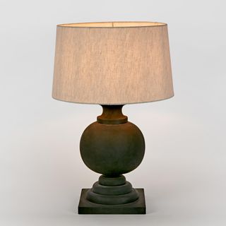 Coach Table Lamp Base Black- Base Only