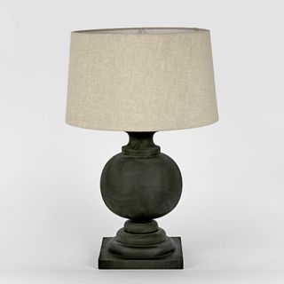 Coach Table Lamp Base Black