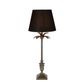 Palm Springs Table Lamp Base Silver- Base Only