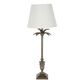 Palm Springs Table Lamp Base Silver- Base Only