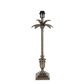 Palm Springs Table Lamp Base Silver- Base Only