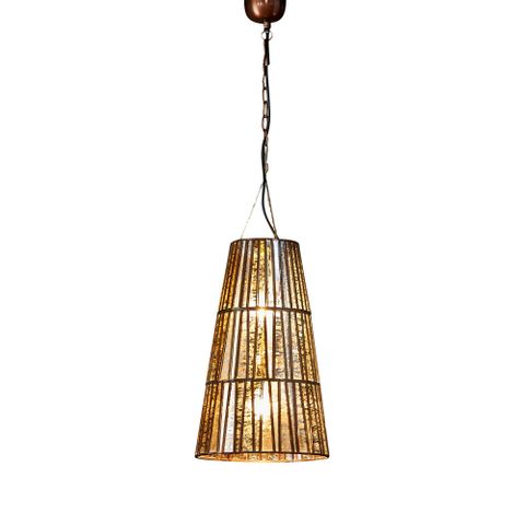 Cleveland Ceiling Pendant Large Brass