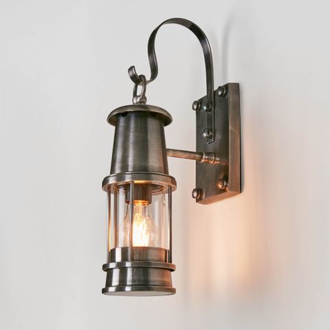 Liberty Outdoor Wall Light Antique Silver