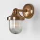 Jade Outdoor Wall Light Brass