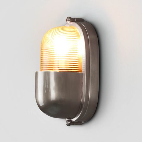 Anchor Outdoor Wall Light Silver