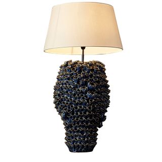 Singita Ceramic Table Lamp Base Blue