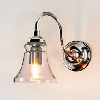 Plaza Wall Light Antique Silver