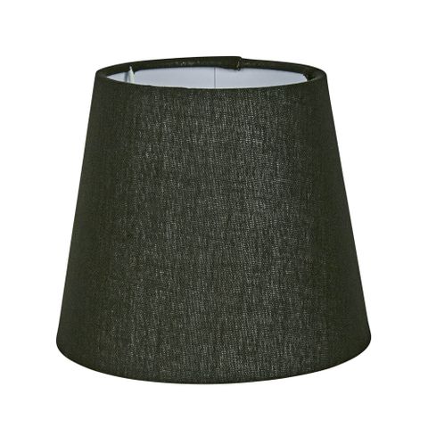 Linen Taper Lamp Shade XXS Black