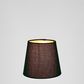 Linen Taper Lamp Shade XXS Black