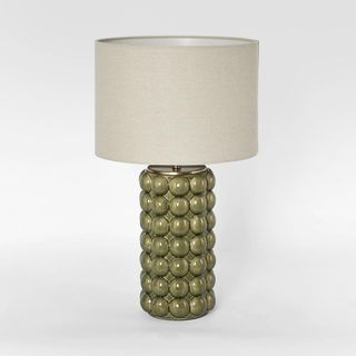 Condotti Green Table Lamp & Shade