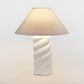 Twist Column Lamp & Shade