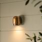 Sea Rock Outdoor Wall Light Antique Brass