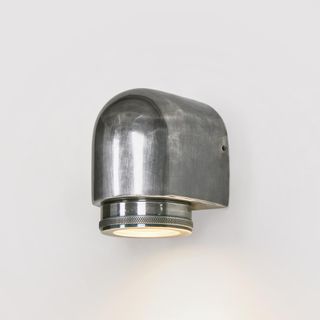 Sea Rock Outdoor Wall Light Antique Silver