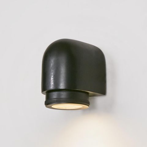 Sea Rock Outdoor Wall Light Black