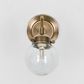 Beacon Outdoor Wall Light Antique Brass