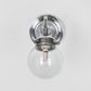 Beacon Outdoor Wall Lamp Antique Silver