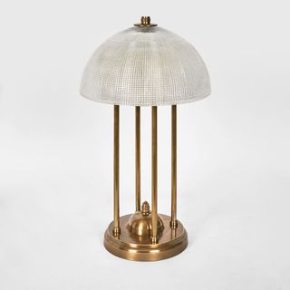 Victor Table Lamp With Textured Glass